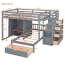 Bunk Bed With Wardrobe, Drawers by HouseOfZazla