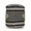 Diamond - Handcrafted Cylindrical Pouf by HouseOfZazla