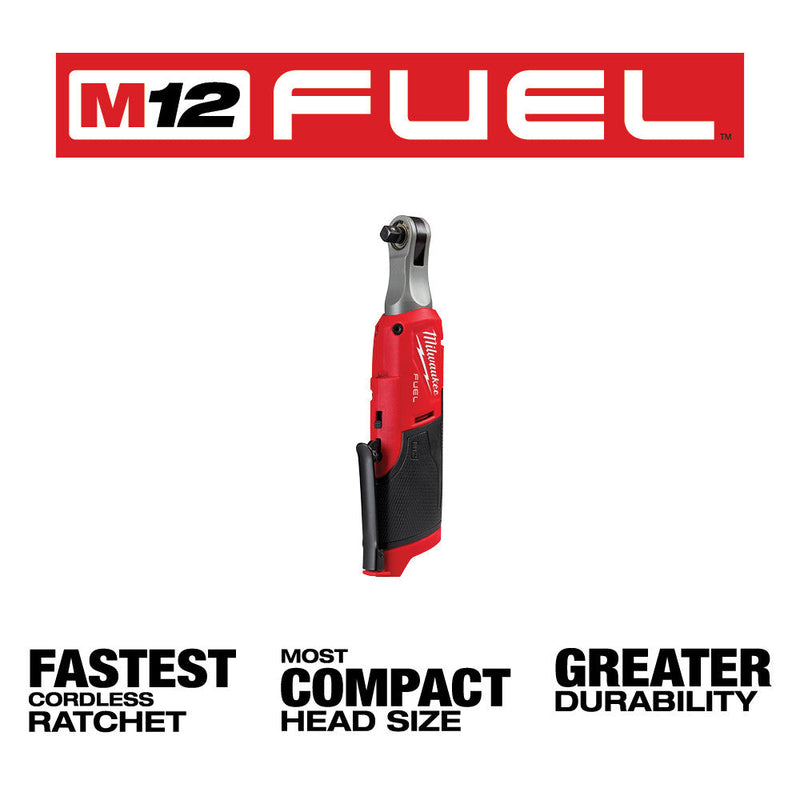 Milwaukee 2567-20 M12 FUEL™ 3/8" High Speed Ratchet (Tool Only)