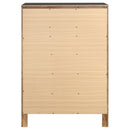 Miranda 6-drawer Bedroom Chest Black