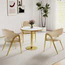 31.5" Round Modern Tulip Dining Table
