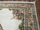 6' X 9' Vintage Handmade India Open Field Tribal Wool Rug Carpet Medallion Nice