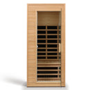 Hemlock One-person Far Infrared Roof Embedded Indoor Sauna Room Natural Hemlock 33.7x33.46x72.83 inches by HouseOfZazla