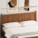 Queen Size Flat Panel Bed with Headboard & Footboard