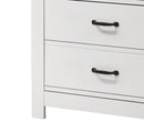 Cassini - 5 Drawer Chest - White by HouseOfZazla