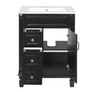 Bathroom Vanity With Sink, Compact Cabinet & 2 Drawers And Adjustable Shelf by HouseOfZazla