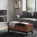 Oregon - Contemporary Storage Ottoman Bench With Tray by Unique Piece Furniture