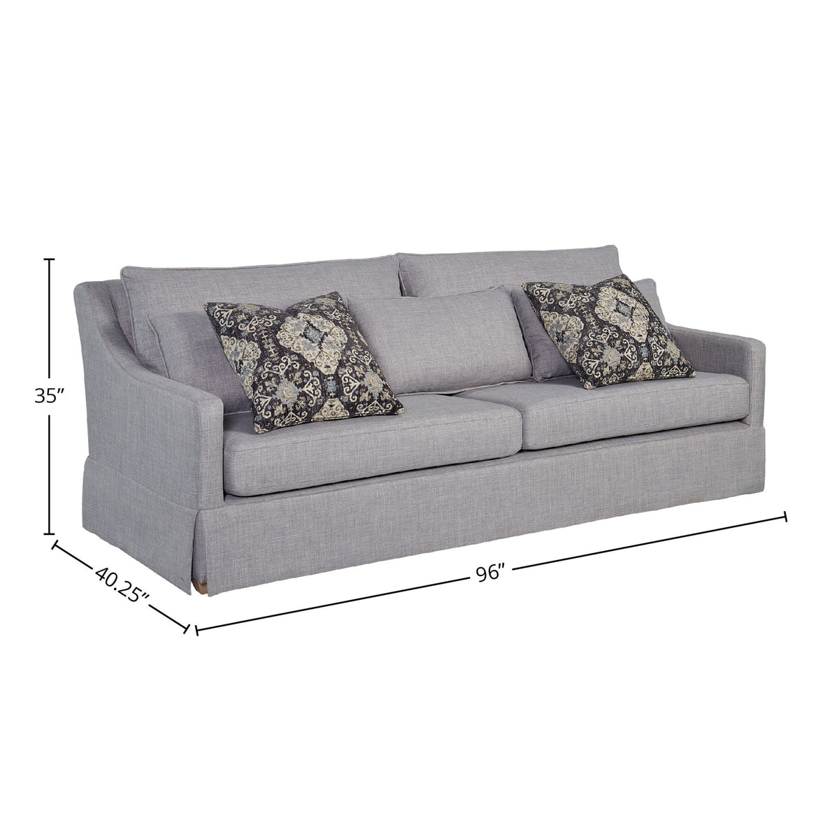 Sofa With 3 Reversable Cushions And 2 Pillows, photo 8 of 12