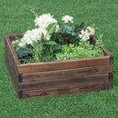Square Raised Garden Bed Flower Vegetables Seeds Planter by LJGDeals
