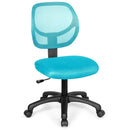 Low-back Computer Task Chair with Adjustable Height and Swivel Casters by LJGDeals