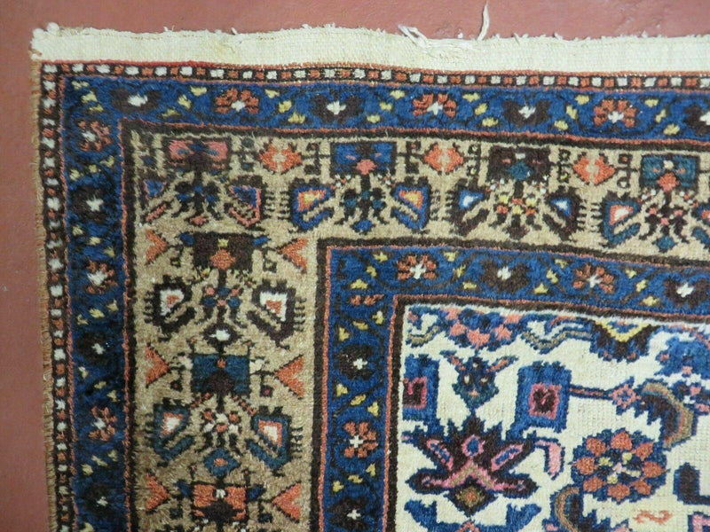 4' X 6' Antique Handmade Turkish Wool Rug Nice