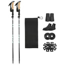 Hiking Trekking Poles with Adjustable Aluminum Shaft by LJGDeals