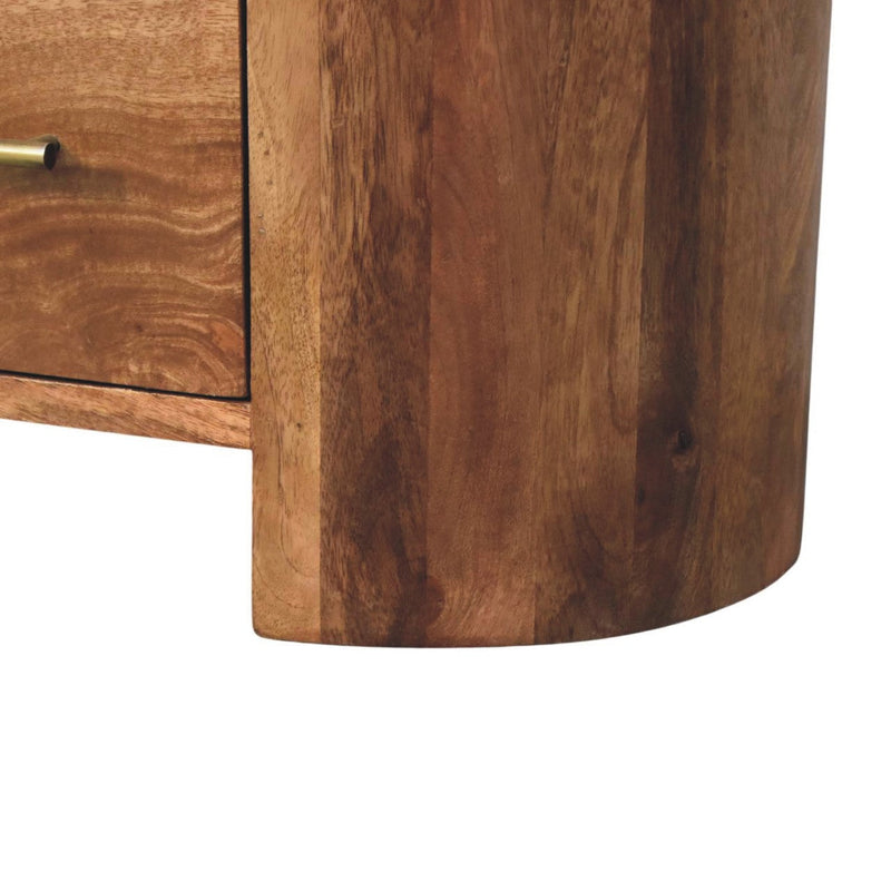 Solid Wood Valencia Sculpted Bedside, photo 6 of 10