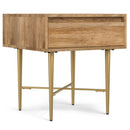 Fallon - End Table With Drawer - Natural