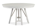 Heron Cove - Round Dining Table - Chalk White