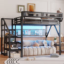 Loft Bed With Stairs And Storage