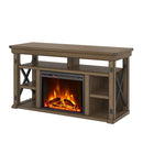 Wildwood - Fireplace TV Stand - Gray by Unique Piece Furniture