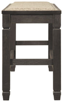Tyler Creek - DBL Counter UPH Bench  - Antique Black