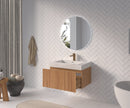 30" Bathroom Vanity with Sink - Wall Mounted Floating Cabinet