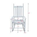 Wooden Porch Rocker Chair, Without Mat by HouseOfZazla