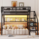 Loft Bed With Stairs And Storage