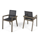 7 Pieces Acacia Wood Outdoor Dining Set
