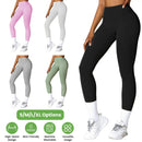 Women's High Waist Leggings with Tummy Control by LJGDeals