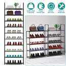 10-Tier Shoe Rack Organizer for Hallways and Closets by LJGDeals