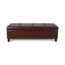 51 Inch Large Ottoman with Storage Bench