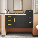 Modern Wall Mounted Floating Cabinet With Drawers For Bathroom by Unique Piece Furniture