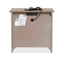 Claremont - Drawer Nightstand - Smokey Taupe by Unique Piece Furniture