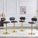 Adjustable Height Bar Stools & Footrest For Kitchen Island (Set of 2) by HouseOfZazla