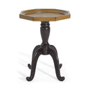 End Table (Natural + Black) by HouseOfZazla