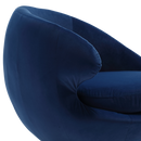 360 Degree Swivel Cuddle Barrel Accent Chairs, Round Armchairs with Wide Upholstered, Fluffy Fabric Chair for Living Room, Bedroom, Office, Waiting Rooms