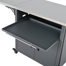 Foldable Outdoor Prep Station BBQ Cart Patio Dining Cart by HouseOfZazla