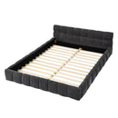 Modern Platform Bed Frame With Thick Fabric by Unique Piece Furniture
