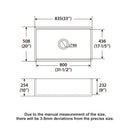 Single Bowl Kitchen Sink Workstation - White by HouseOfZazla
