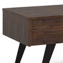 Lowry - Lift Top Coffee Table - Distressed Charcoal Brown by HouseOfZazla