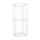 Stuffed Animal Storage PVC Plush Organizer Shelf Plush Stuffed Animal Holder Standing Kids Toy Storage Cage with Elastic Band for Nursery Play Room Be