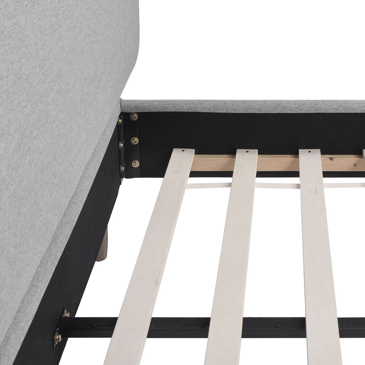 Diego - Low Upholstered Platform Bed, photo 8 of 9
