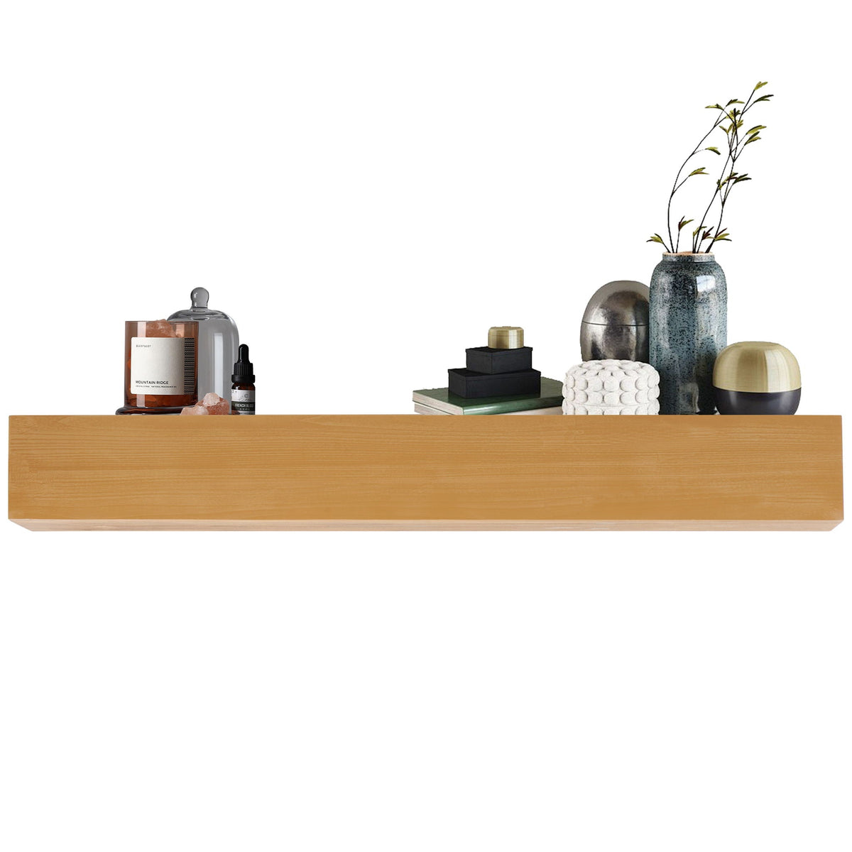 Fireplace Mantel Floating Shelf For Home Decor, photo 34 of 40