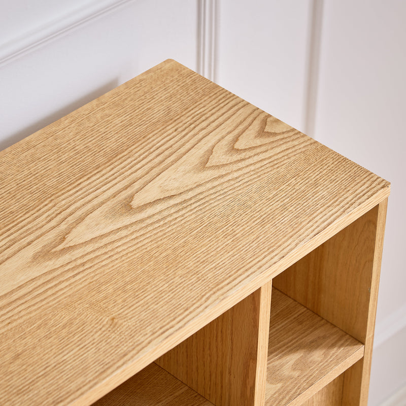 Farmhouse Fluted Sideboard Buffet Cabinet with Storage, photo 7 of 10