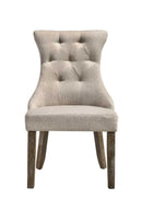Gabrian - Two Tone Reclaimed Side Chair (Set of 2) - Beige / Gray by HouseOfZazla