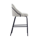 Gracie - Upholstered Counter Stool by HouseOfZazla