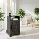 Farmhouse Nightstand, Charging Station & Storage by HouseOfZazla