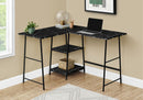 Contemporary L-Shape Corner Computer Desk by HouseOfZazla