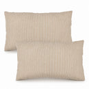2 Pack Outdoor Lumbar Pillow Covers