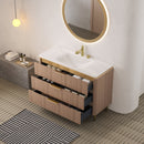 Amara 48'' Bathroom Vanity & Sink with Carrara Finish by HouseOfZazla