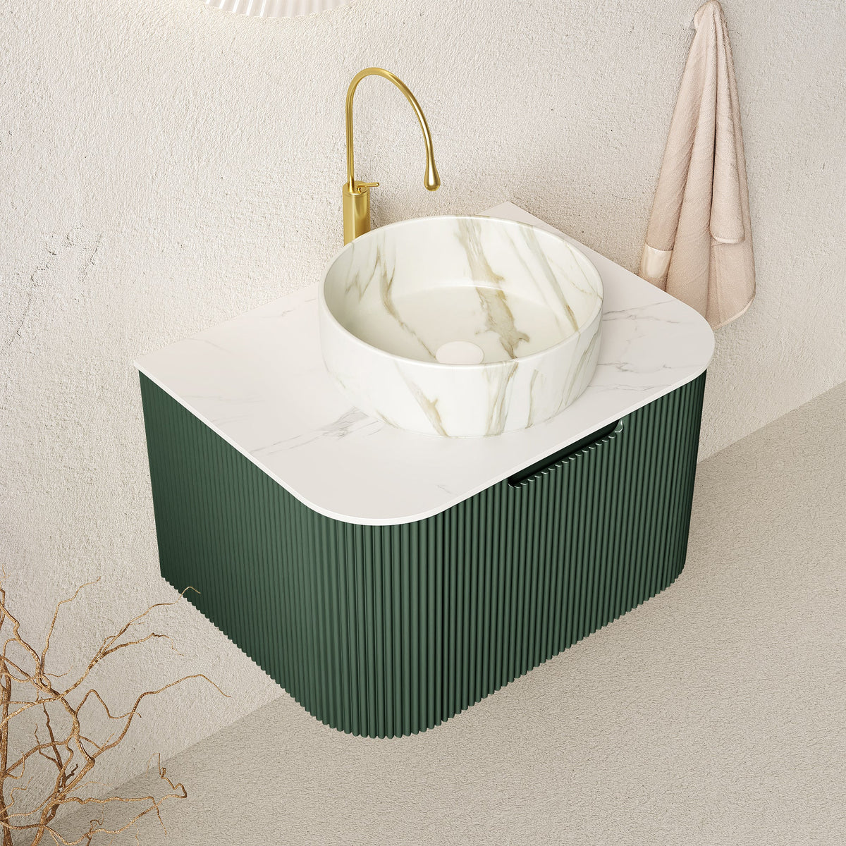 DINA 24" Bathroom Vanity & Sink, photo 3 of 10