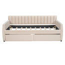 Upholstered Daybed With Slat Support by HouseOfZazla